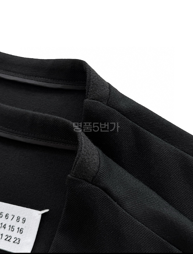 메종 마르지엘라 미니멀 칼라리스 블레이저 자켓 상품 이미지 6